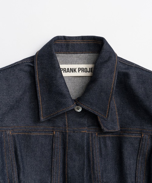 PRANK PROJECT(プランクプロジェクト)の「【2026Autumn Pre-Order】ストラクチャードデニムジャケット / Structured Denim Jacket(デニムジャケット・レディース・ネイビー/ブルー・FREE)」の20枚目の写真