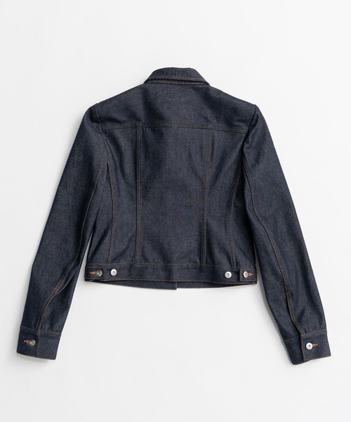 PRANK PROJECT(プランクプロジェクト)の「【2026Autumn Pre-Order】ストラクチャードデニムジャケット / Structured Denim Jacket(デニムジャケット・レディース・ネイビー/ブルー・FREE)」の19枚目の写真