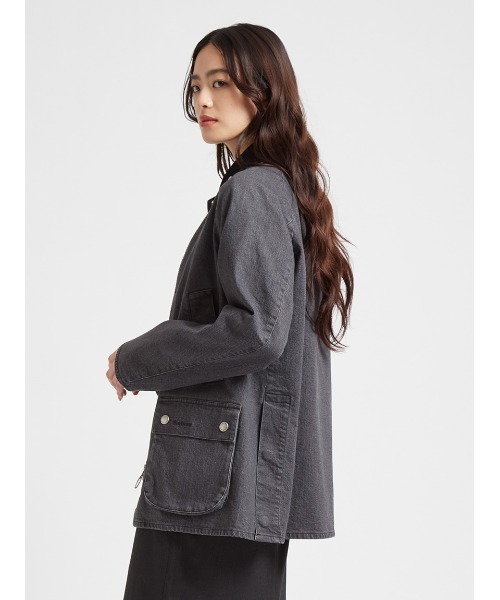 Barbour（バブアー）の「【CONISTON / コニストン】デニム ジャケット Japan Exclusive（レディース）（デニムジャケット・レディース・インディゴブルー/グレー・LARGE/MEDIUM/SMALL）」の20枚目の写真