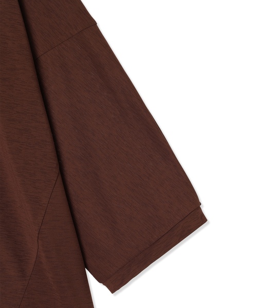 LE SOUK HOLIDAY(ルスークホリデー)の「リネンライクスラブドルマンスリーブプルオーバー【接触冷感・UVカット】(Tシャツ/カットソー・レディース・ブラック/ブラウン・M/L)」の22枚目の写真