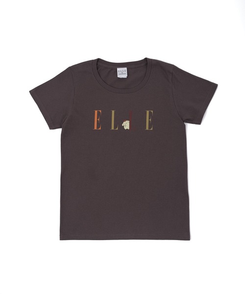 sanrio(サンリオ)の「【 sanrio / サンリオ 】 ポムポムプリン x ELLE Tシャツ WNI(Tシャツ/カットソー・レディース・チャコールグレー/ホワイト・FREE)」の2枚目の写真
