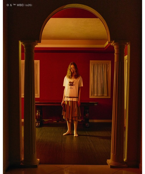 FURFUR(ファーファー)の「【THE EXORCIST】 グラフィックTシャツ(Tシャツ/カットソー・レディース・ピンク/ホワイト/ブラック・F)」の4枚目の写真