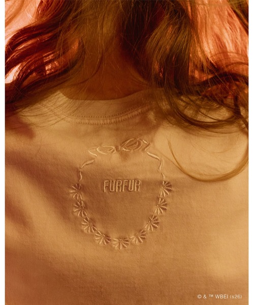 FURFUR(ファーファー)の「【THE EXORCIST】 グラフィックTシャツ(Tシャツ/カットソー・レディース・ピンク/ホワイト/ブラック・F)」の7枚目の写真