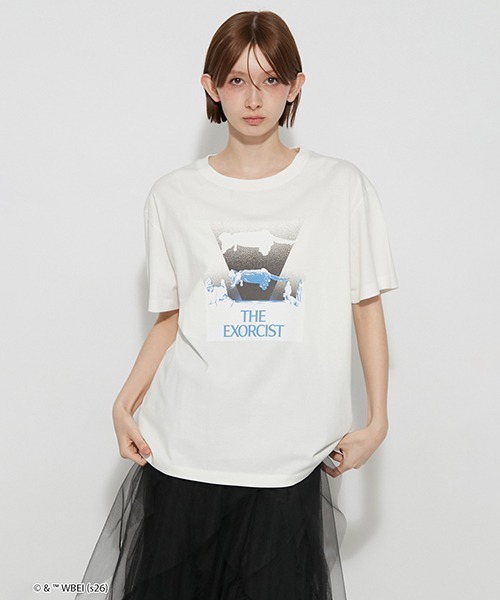 FURFUR(ファーファー)の「【THE EXORCIST】 グラフィックTシャツ(Tシャツ/カットソー・レディース・ピンク/ホワイト/ブラック・F)」の11枚目の写真