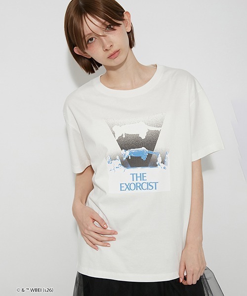 FURFUR(ファーファー)の「【THE EXORCIST】 グラフィックTシャツ(Tシャツ/カットソー・レディース・ピンク/ホワイト/ブラック・F)」の14枚目の写真