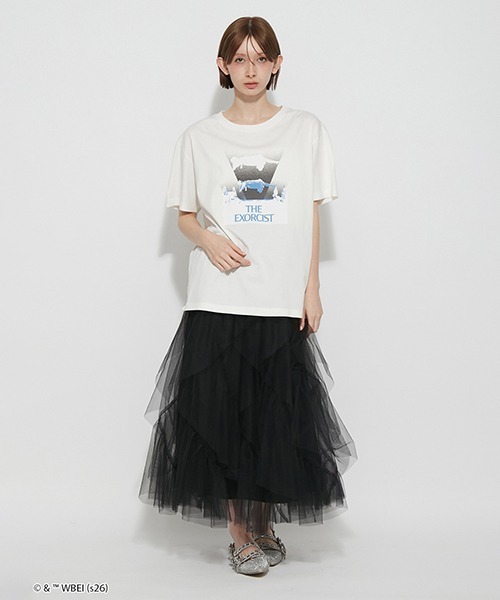 FURFUR(ファーファー)の「【THE EXORCIST】 グラフィックTシャツ(Tシャツ/カットソー・レディース・ピンク/ホワイト/ブラック・F)」の16枚目の写真