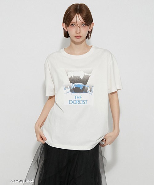 FURFUR(ファーファー)の「【THE EXORCIST】 グラフィックTシャツ(Tシャツ/カットソー・レディース・ピンク/ホワイト/ブラック・F)」の18枚目の写真