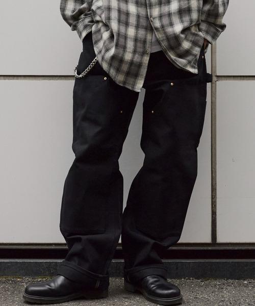 Carhartt(カーハート)の「Carhartt / カーハート BO1 FIRM DUCK DOUBLE-FRONT UTILITY WORK PANT(チノパンツ・メンズ・ブラック・36/34/32/30)」の1枚目の写真