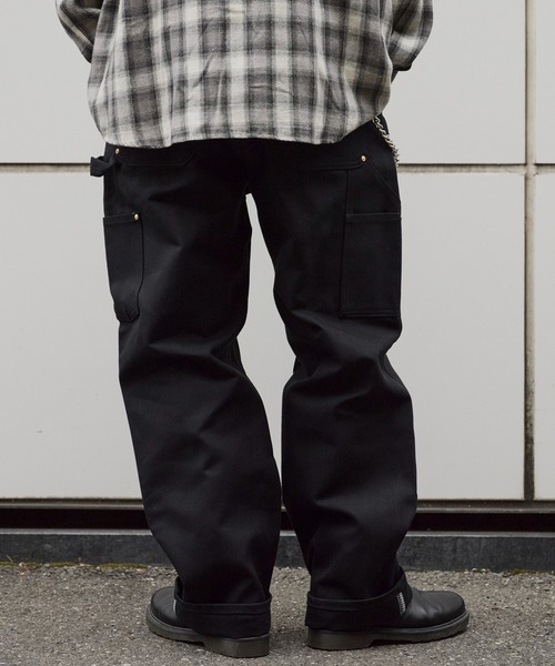 Carhartt(カーハート)の「Carhartt / カーハート BO1 FIRM DUCK DOUBLE-FRONT UTILITY WORK PANT(チノパンツ・メンズ・ブラック・36/34/32/30)」の4枚目の写真