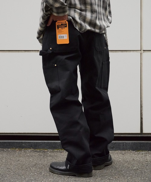 Carhartt(カーハート)の「Carhartt / カーハート BO1 FIRM DUCK DOUBLE-FRONT UTILITY WORK PANT(チノパンツ・メンズ・ブラック・36/34/32/30)」の3枚目の写真