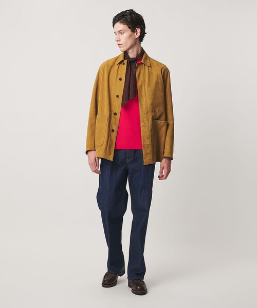 UNITED ARROWS(ユナイテッドアローズ)の「シオタ マイルドバギー 5ポケット デニム「 SLOW & 」(デニムパンツ・メンズ・ネイビー/グレー系・L/S/XL/M)」の4枚目の写真