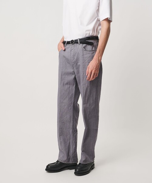 UNITED ARROWS(ユナイテッドアローズ)の「シオタ マイルドバギー 5ポケット デニム「 SLOW & 」(デニムパンツ・メンズ・ネイビー/グレー系・L/S/XL/M)」の7枚目の写真