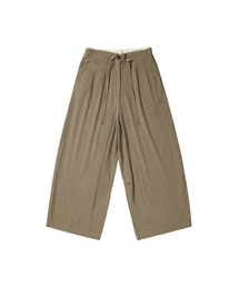 DEINET OLD MONEY LINEN PANTS IN BROWN