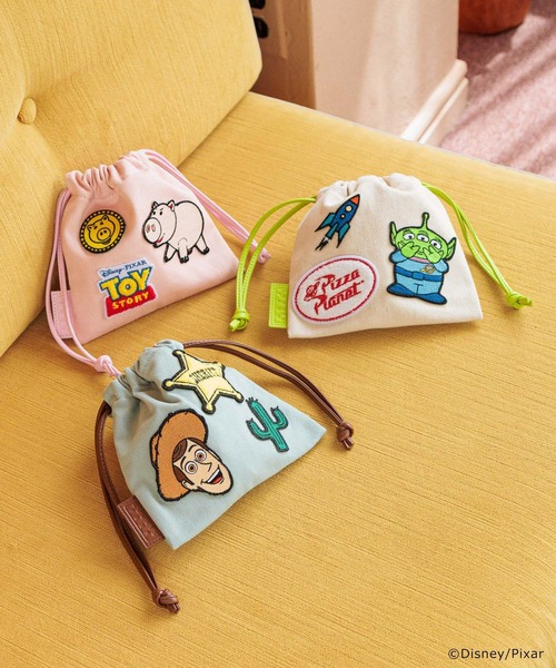 LOWRYS FARM(ローリーズファーム)の「TOY STORY(トイ・ストーリー)/ワッペンキンチャク 876941/GOODS(ポーチ・レディース・その他1/その他3/その他2・FREE)」の4枚目の写真
