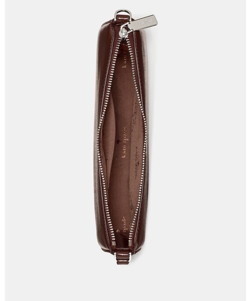 kate spade new york（ケイトスペード ニューヨーク）の「ジェミニ シャイニー レザー ポシェット（ショルダーバッグ・レディース・ブラウン・ONESIZE）」の6枚目の写真