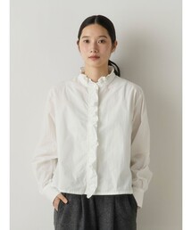 MidiUmi フリルショートシャツ