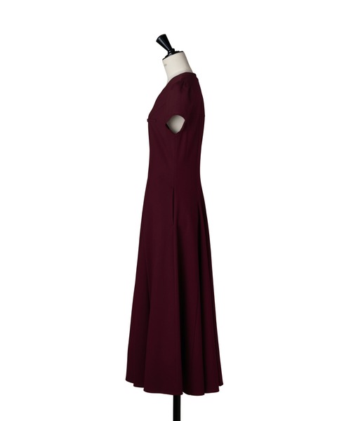 Her lip to(ハーリップトゥー)の「Front Zip Long Dress(ワンピース・レディース・バーガンディー・M/S)」の8枚目の写真