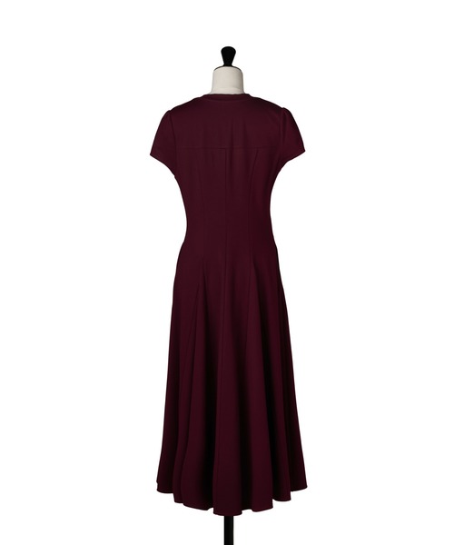 Her lip to(ハーリップトゥー)の「Front Zip Long Dress(ワンピース・レディース・バーガンディー・M/S)」の7枚目の写真