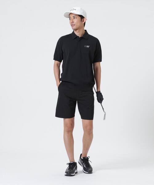 MASTER BUNNY EDITION（マスターバニーエディション）の「布帛衿ポロニット (MENS)（ニット/セーター・メンズ・グレー/ブラック/ホワイト・X-LARGE/LARGE/MEDIUM）」の12枚目の写真