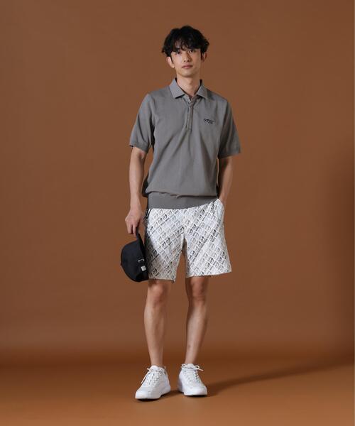 MASTER BUNNY EDITION（マスターバニーエディション）の「布帛衿ポロニット (MENS)（ニット/セーター・メンズ・グレー/ブラック/ホワイト・X-LARGE/LARGE/MEDIUM）」の22枚目の写真