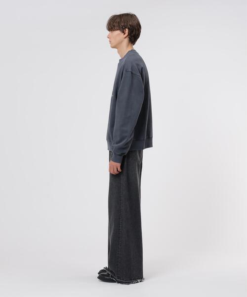 Alpha Industries（アルファインダストリーズ）の「Alpha Industries/アルファ インダストリーズ/ESSENTIAL CREW RELAXED FIT SWEATSHIRT 【AIR AUX】/エッセンシャル クルー リラックスフィット スウェットシャツ（スウェット・メンズ・ブラック/ベージュ・L/M）」の17枚目の写真