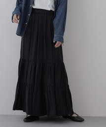 boutiqueW 段切り替えスカート