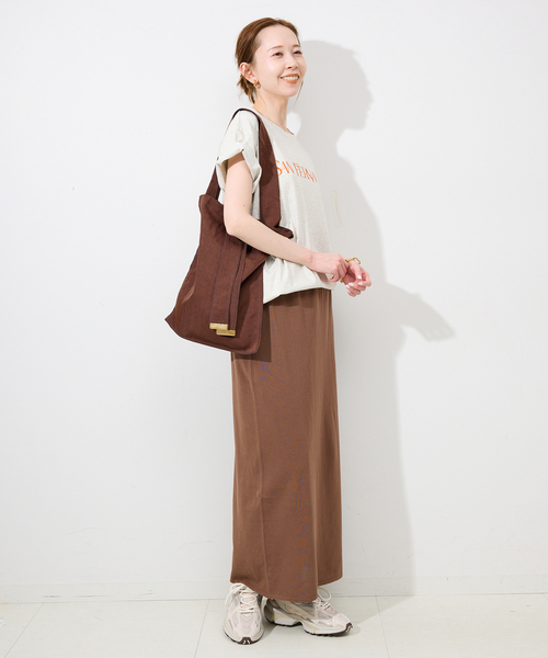 ITTI（イッチ）の「《追加9》ITTI/イッチ SLOBE別注 TOTE M（トートバッグ・レディース・ブラウン/ブラック・FREE）」の14枚目の写真