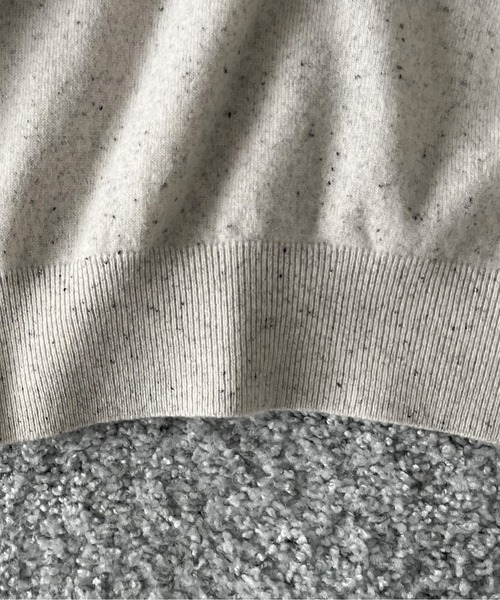 crepuscule(クレプスキュール)の「crepuscule L/s polo(ニット/セーター・メンズ・ホワイト・1)」の4枚目の写真