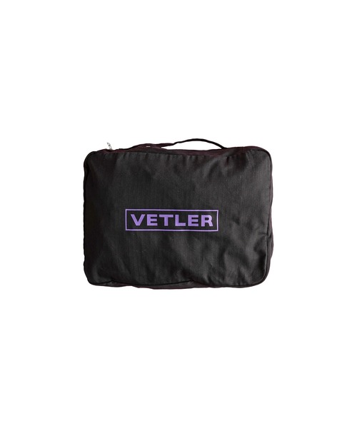 VETLER/ベトラー】ヘリンボーンポーチ Lサイズ 旅行 キャンプ