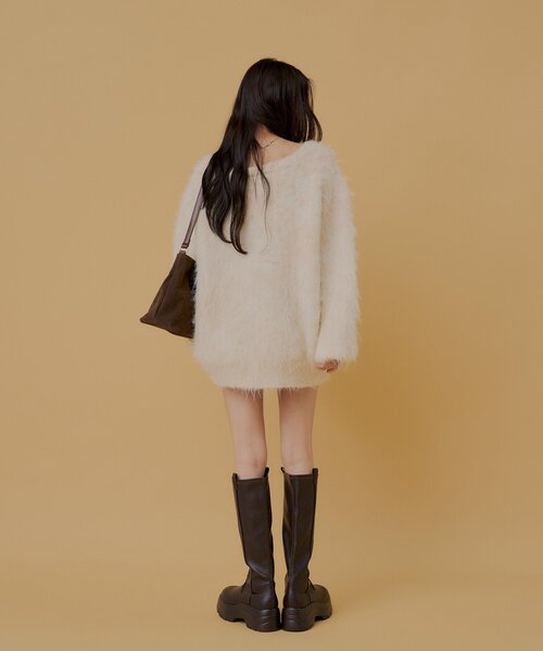 Chico（チコ）の「厚底ストレッチロングブーツ（ブーツ・レディース・ブラック/ブラウン/ブラック系その他3・SMALL/MEDIUM/LARGE）」の17枚目の写真