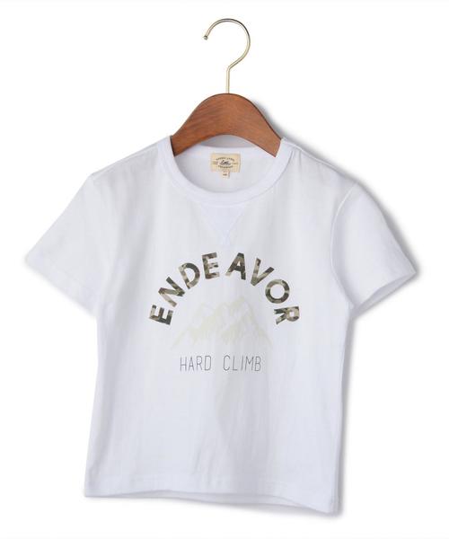 green label relaxing(グリーンレーベルリラクシング)の「ハッポウ カモフラプリント Tシャツ ショートスリーブ◆(Tシャツ/カットソー・キッズ・オフホワイト/グレー・105/135/95/125/115)」の10枚目の写真