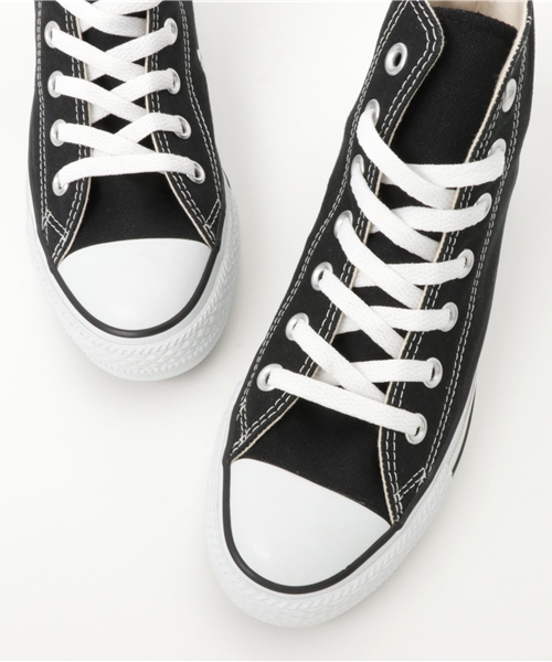 CONVERSE(コンバース)の「【CONVERSE】オールスターハイカット(スニーカー・レディース・ホワイト/オフホワイト/ブラック・24.0cm/23.5cm/23.0cm/24.5cm/22.5cm)」の10枚目の写真