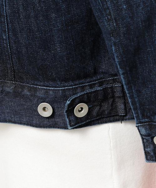 BEAUTY&YOUTH UNITED ARROWS（ビューティーアンドユースユナイテッドアローズ）の「BY XXL Gジャン ◆（デニムジャケット・レディース・コバルトブルー・MEDIUM/SMALL）」の8枚目の写真