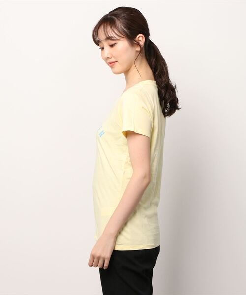 FJALL RAVEN （フェールラーベン）の「Trekking Equipment T-shirt W  (FJALLRAVEN/フェールラーベン)（Tシャツ/カットソー・レディース・パープル/ペールイエロー/グリーン/ライトグリーン/レッド系その他・L/M/S）」の11枚目の写真