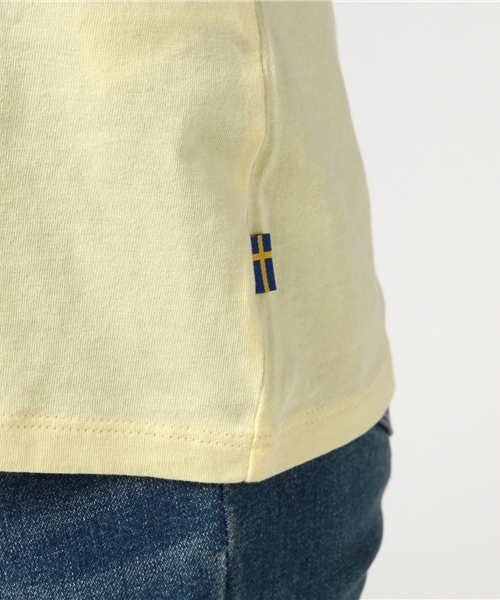 FJALL RAVEN （フェールラーベン）の「Trekking Equipment T-shirt W  (FJALLRAVEN/フェールラーベン)（Tシャツ/カットソー・レディース・パープル/ペールイエロー/グリーン/ライトグリーン/レッド系その他・L/M/S）」の6枚目の写真