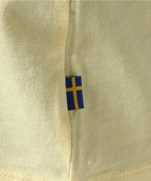 FJALL RAVEN （フェールラーベン）の「Trekking Equipment T-shirt W  (FJALLRAVEN/フェールラーベン)（Tシャツ/カットソー・レディース・パープル/ペールイエロー/グリーン/ライトグリーン/レッド系その他・L/M/S）」の7枚目の写真
