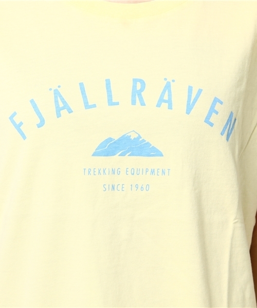 FJALL RAVEN （フェールラーベン）の「Trekking Equipment T-shirt W  (FJALLRAVEN/フェールラーベン)（Tシャツ/カットソー・レディース・パープル/ペールイエロー/グリーン/ライトグリーン/レッド系その他・L/M/S）」の8枚目の写真