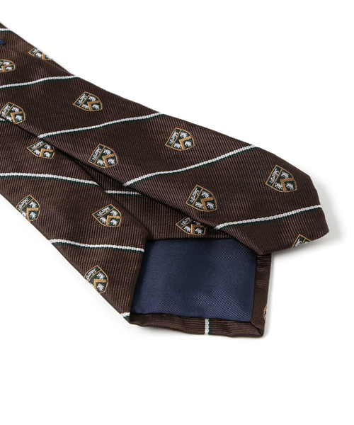 POLO RALPH LAUREN（ポロ ラルフ ローレン）の「シルク レップ ナロー クラブ タイ（ネクタイ・メンズ・ブラウン・ONE SIZE）」の5枚目の写真
