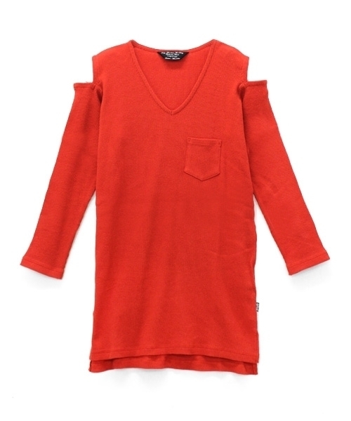 RNA（アールエヌエー）の「M0691 ショルダースリットVネックTシャツ（Tシャツ/カットソー・レディース・ロイヤルブルー/レッド/ブラック/オフホワイト・MEDIUM）」の13枚目の写真