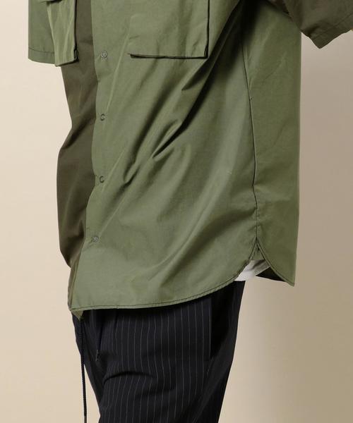 BEAUTY&YOUTH UNITED ARROWS（ビューティーアンドユースユナイテッドアローズ）の「＜YARDAGE＞ GAS STAND SS/シャツ ◆（シャツ/ブラウス・メンズ・オリーブ・LARGE/MEDIUM）」の8枚目の写真