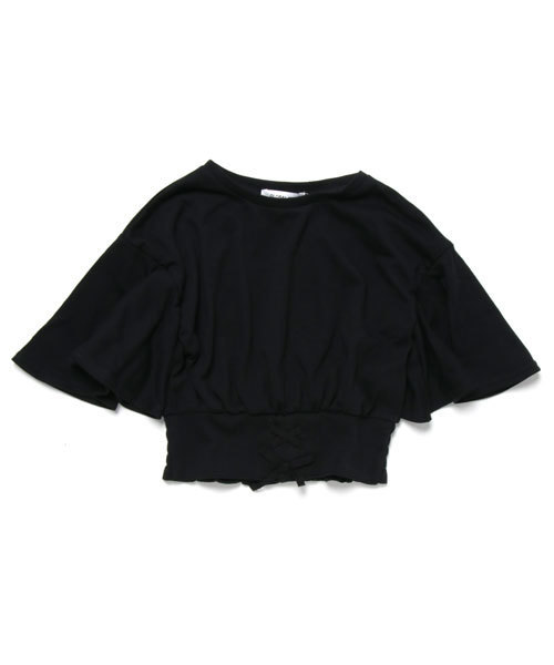 GLOBAL WORK（グローバルワーク）の「【キッズ】ウェストレースアッププルオーバー6分袖/768366（Tシャツ/カットソー・キッズ・ブラック/ライトピンク/イエロー・LARGE/SMALL/MEDIUM/XX-LARGE/X-LARGE）」の10枚目の写真