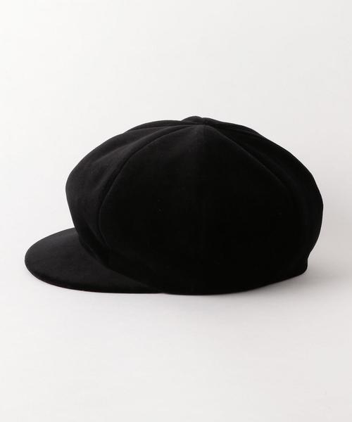BEAUTY&YOUTH UNITED ARROWS(ビューティーアンドユースユナイテッドアローズ)の「【別注】<RACAL>ベルベットキャスケット ◆(キャスケット・レディース・ブラック・FREE)」の3枚目の写真