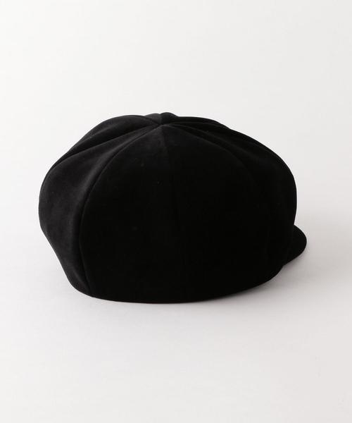 BEAUTY&YOUTH UNITED ARROWS(ビューティーアンドユースユナイテッドアローズ)の「【別注】<RACAL>ベルベットキャスケット ◆(キャスケット・レディース・ブラック・FREE)」の4枚目の写真