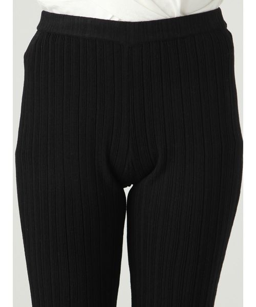 MURUA（ムルーア）の「FitリブニットPT（その他パンツ・レディース・ブラック/カーキ/イエロー・9）」の15枚目の写真