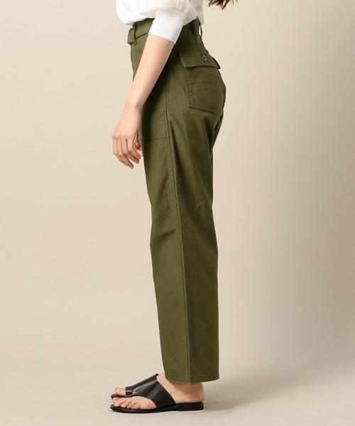 GUNG HO（ガンホー）の「【別注】＜GUNG HO＞ベイカーパンツ ◆（その他パンツ・レディース・オフホワイト/オリーブ・SMALL/MEDIUM）」の5枚目の写真