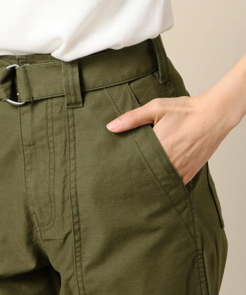 GUNG HO（ガンホー）の「【別注】＜GUNG HO＞ベイカーパンツ ◆（その他パンツ・レディース・オフホワイト/オリーブ・SMALL/MEDIUM）」の10枚目の写真