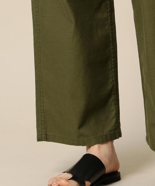 GUNG HO（ガンホー）の「【別注】＜GUNG HO＞ベイカーパンツ ◆（その他パンツ・レディース・オフホワイト/オリーブ・SMALL/MEDIUM）」の12枚目の写真