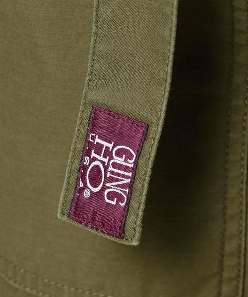 GUNG HO（ガンホー）の「【別注】＜GUNG HO＞ベイカーパンツ ◆（その他パンツ・レディース・オフホワイト/オリーブ・SMALL/MEDIUM）」の15枚目の写真