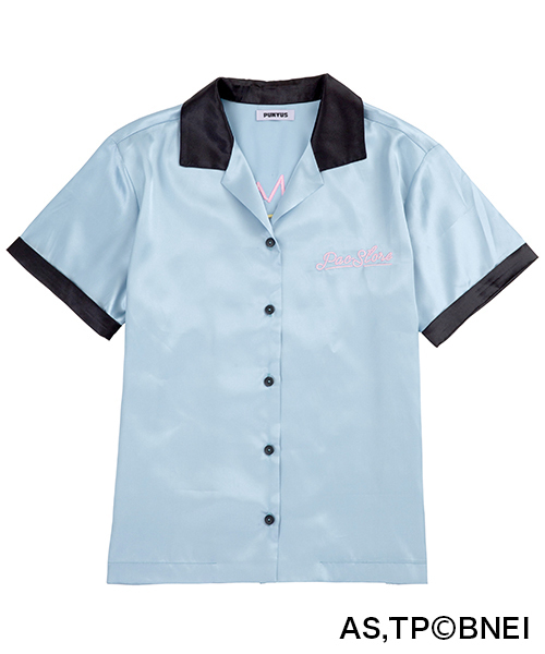 PUNYUS(プニュズ)の「バックストアボーリングシャツ(シャツ/ブラウス・レディース・サックスブルー/ブラック/ピンク・1/2/3/4)」の4枚目の写真
