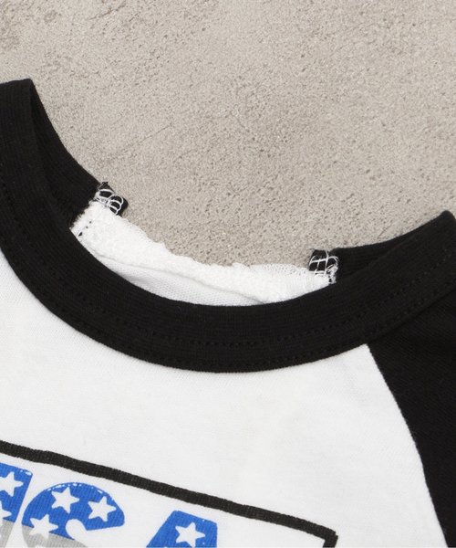 allolun.（オールオルン）の「リメイクＴシャツ（Tシャツ/カットソー・キッズ・オフホワイト・140/110/130/100/90/120）」の5枚目の写真